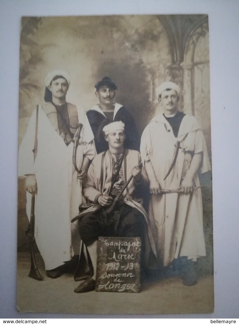 TANGER - Campagne Du MAROC 1912 - Carte Photo - Tanger