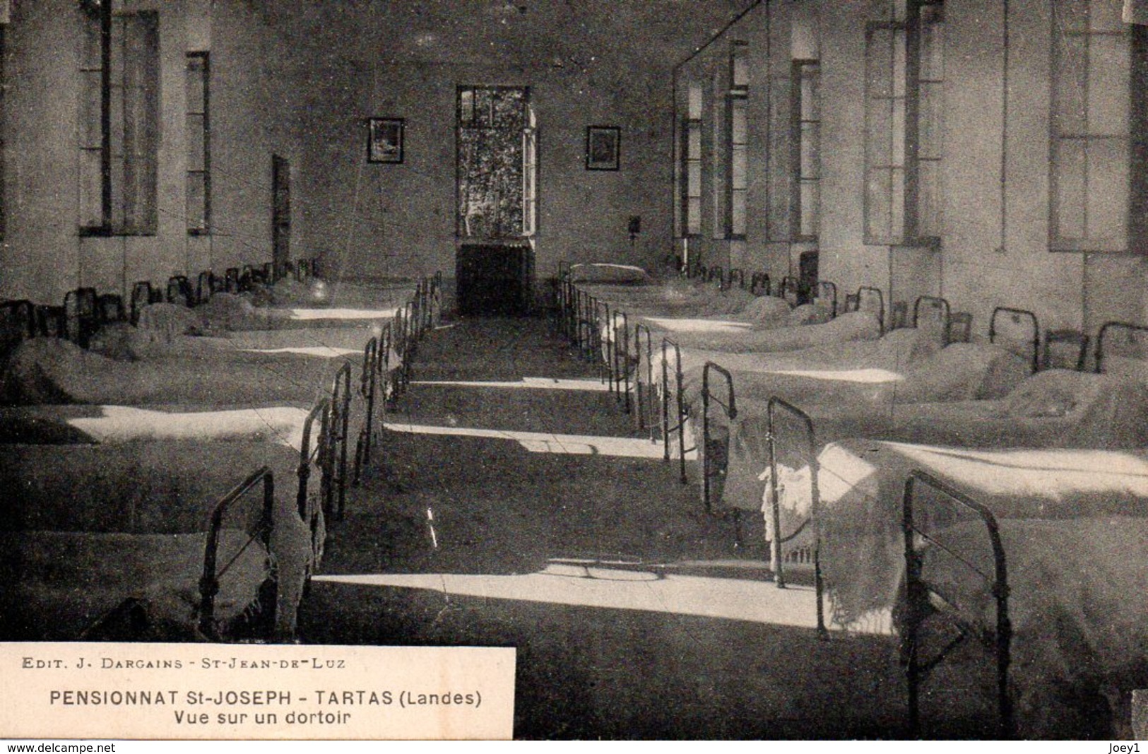 Cpa Pensionnat St Joseph Tartas, Vue Sur Un Dortoir. - Tartas