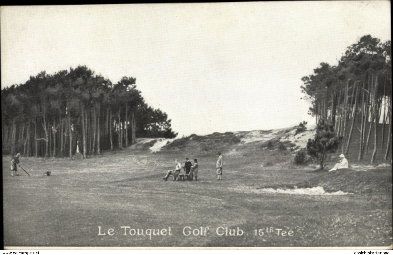 Cp Le Touquet Paris Plage Pas De Calais, Golf Club, 15th Tee - Autres & Non Classés