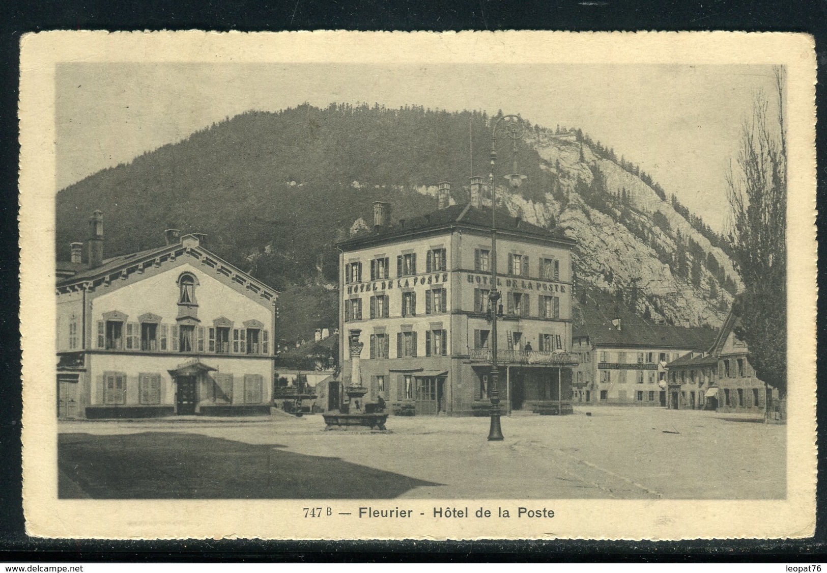 Suisse - Oblitération " Travers- Buttes Poste Amb. " Sur Carte Postale En 1913 Pour La France -  Réf JJ 100 - Marcophilie