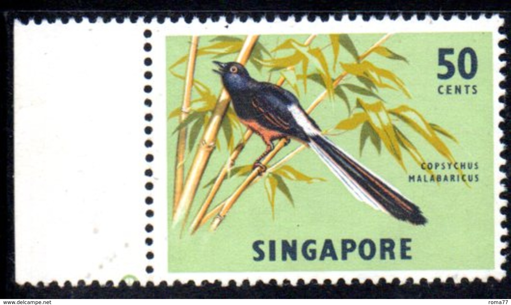 APR1228 - SINGAPORE 1962 , Yvert N. 62a  ***  MNH  (2380A) .fil CA Couchè - Singapur (1959-...)