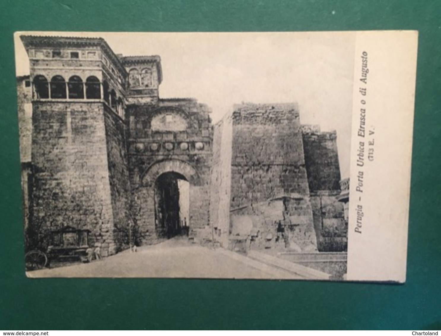 Cartolina Perugia - Porta Urbica Etrusca O Di Augusto - 1930 Ca. - Perugia