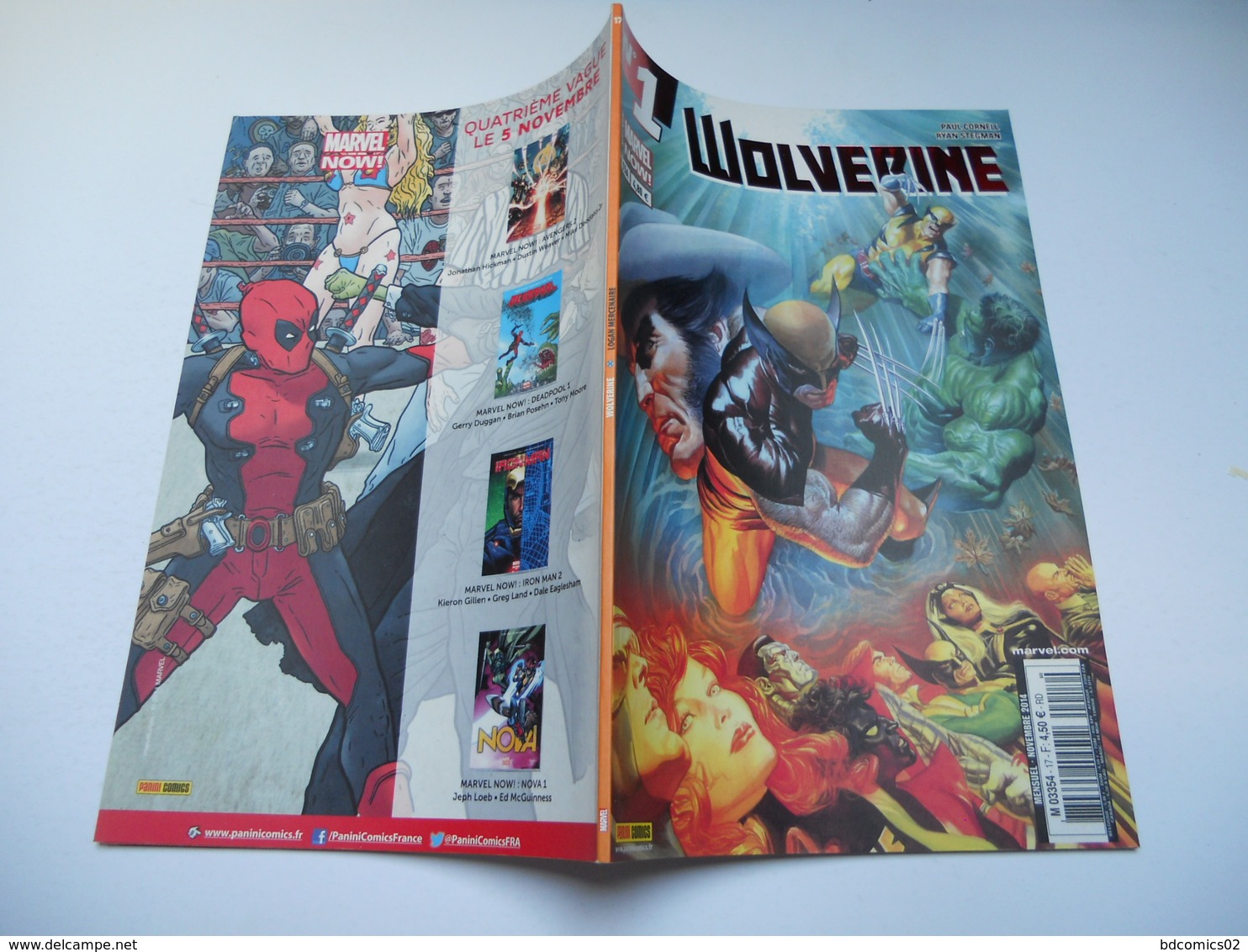 Wolverine N° 17 ( Numéroté 15a Sur La Couverture Au Lieu De 17 ) - Logan Mercenaire " : TRES BON ETAT - Volverine