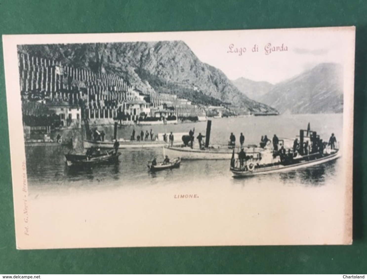 Cartolina Lago Di Garda - Limone - 1930 - Brescia