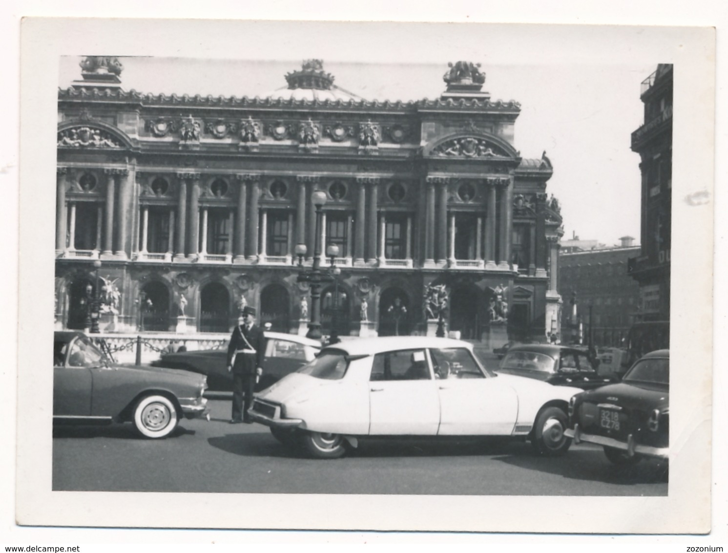 OLD CAR,  Voiture ,CITROEN DS  AUTOMOBILE , Automobilia  - Vintage Old Photo Photograph - Automobile