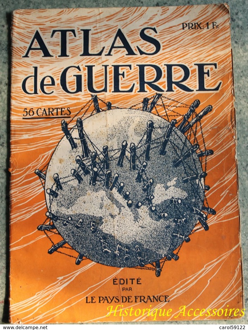 Atlas De Guerre - Französisch