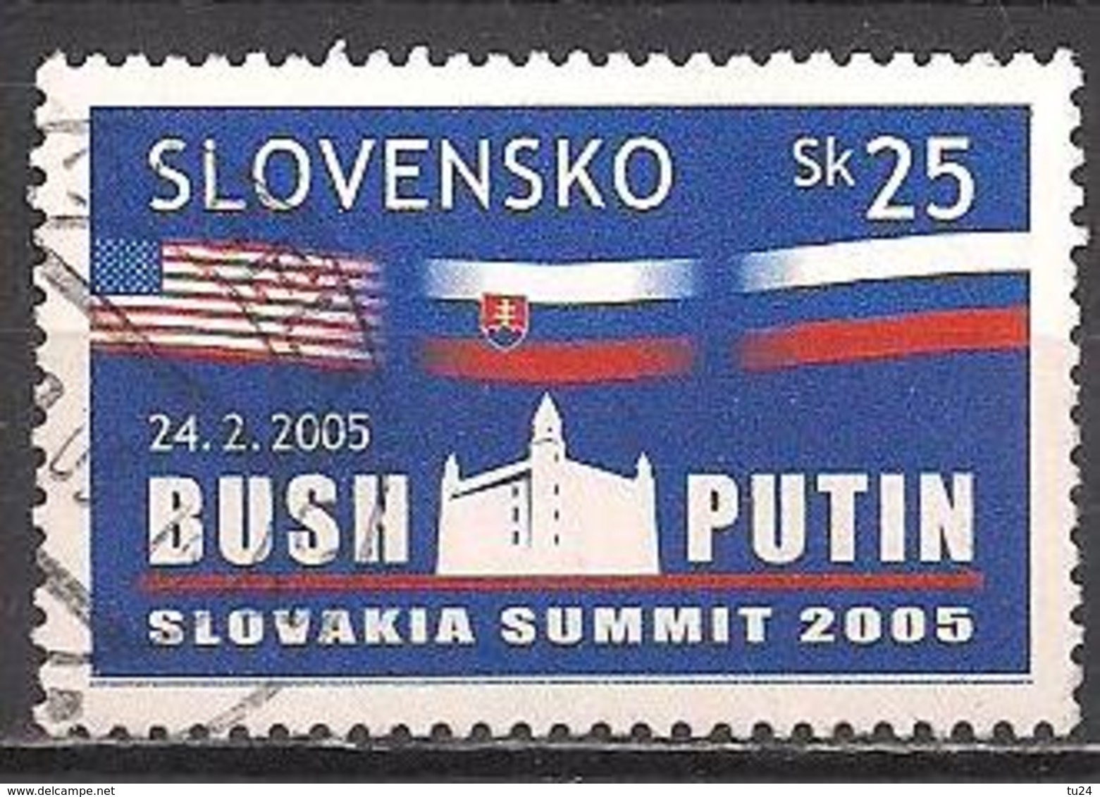 Slowakei  (2005)  Mi.Nr.  507  Gest. / Used  (2fe15) - Usados