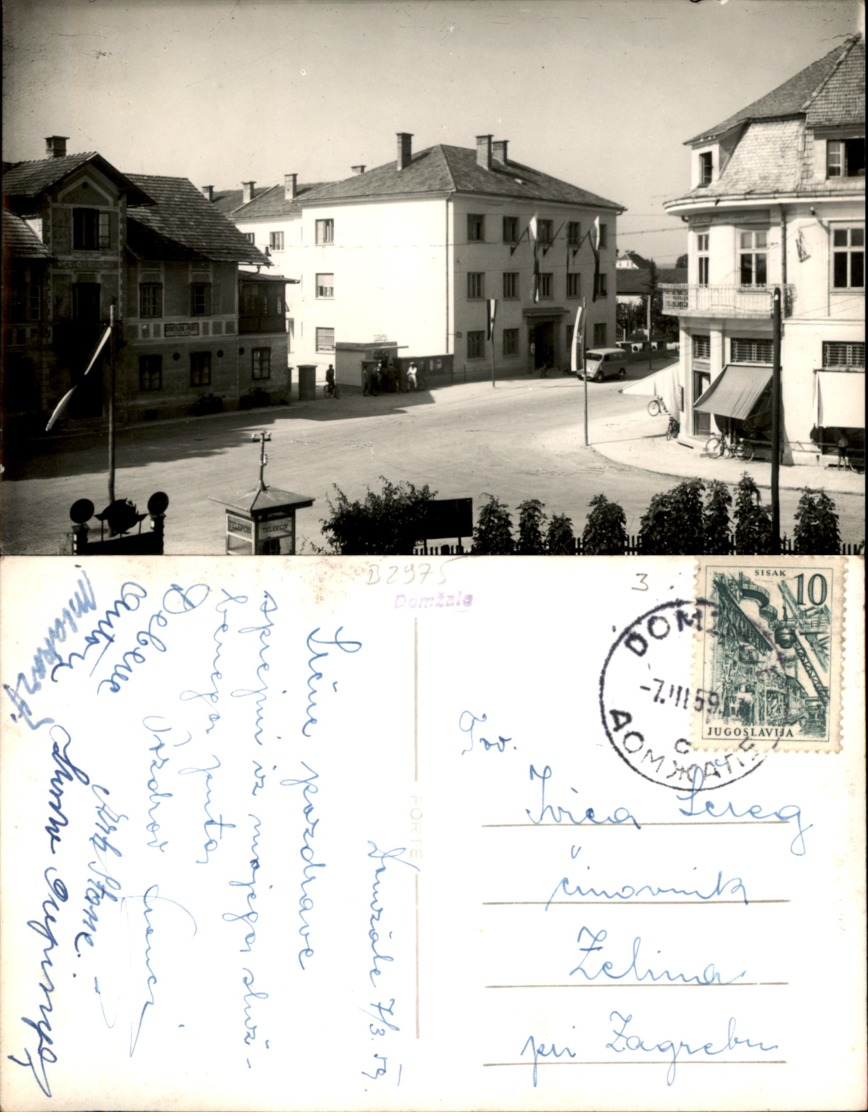 DOMZALE,SLOVENIA POSTCARD - Slowenien