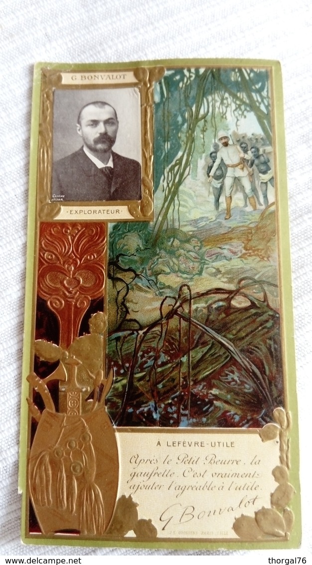 LU LEFEVRE UTILE CHROMO ART NOUVEAU TRES RARE - Lu