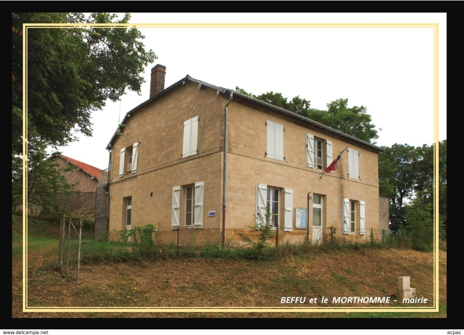 08  BEFFU  Et  Le  MORTHOMME    .... (49 Hab) La  Mairie - Altri & Non Classificati