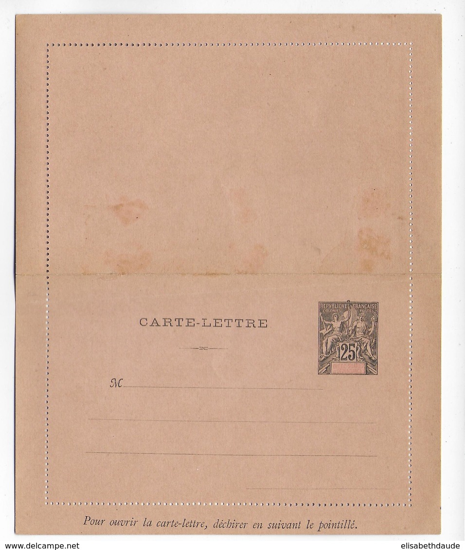 DIEGO-SUAREZ - CARTE-LETTRE ENTIER TYPE GROUPE NEUVE - Cartas & Documentos