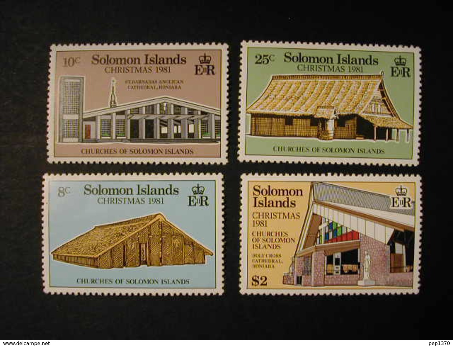 SOLOMON ISLANDS 1981 - NAVIDAD - CHRISTMAS - NOEL - Yvert Nº 439-442 - Navidad