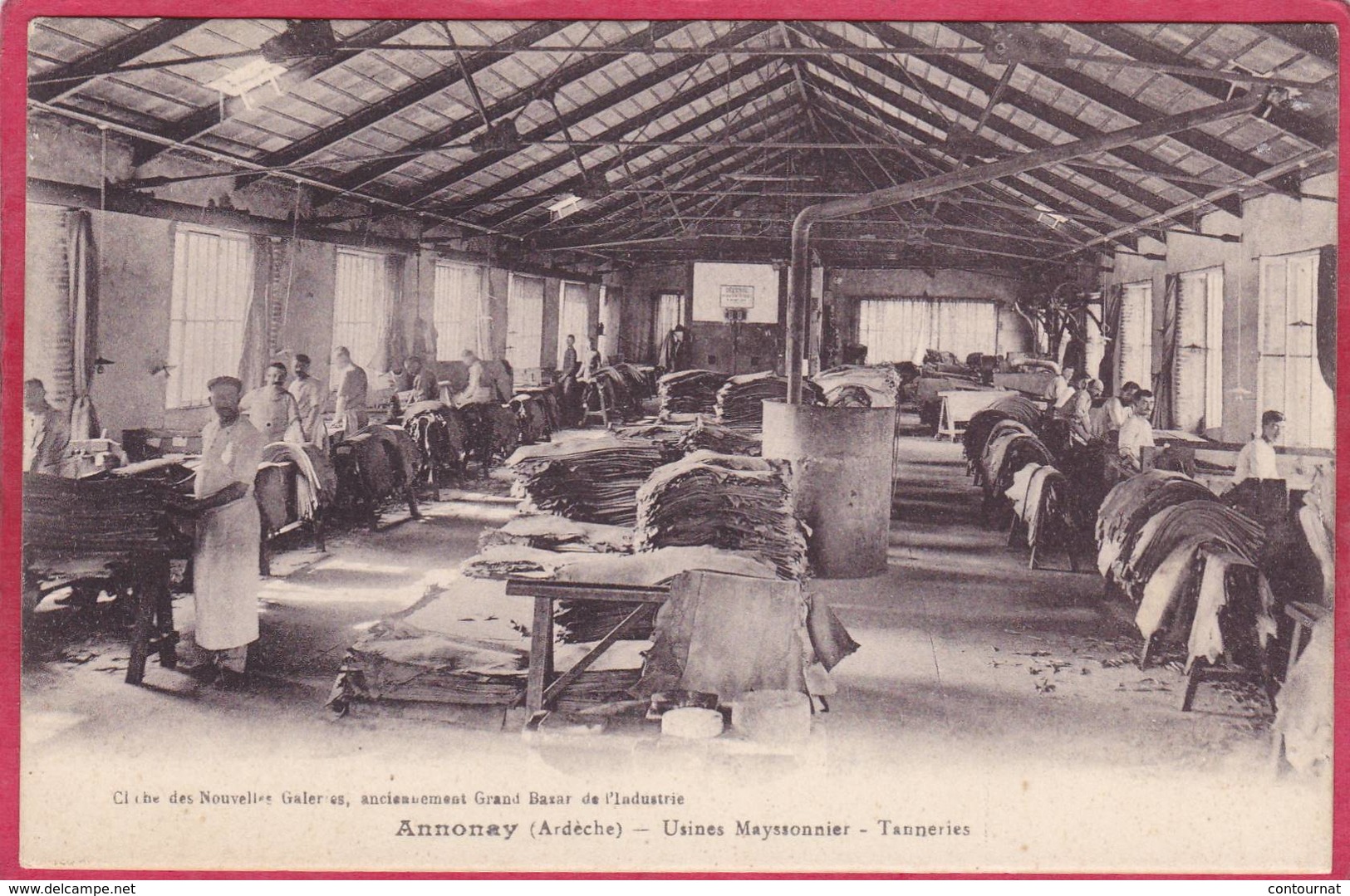 CPA 07 ANNONAy  Usines Maysonnier Tanneries - Annonay