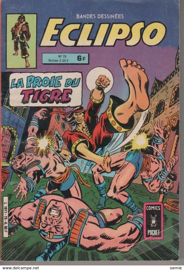 ECLIPSO N° 78   LA PROIE DU TIGRE - Eclipso