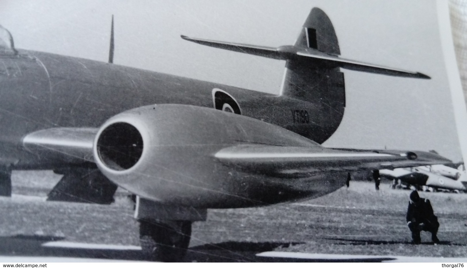 GUERRE 1939 1945  AVION GLOSTER METEOR F3 - Aviation