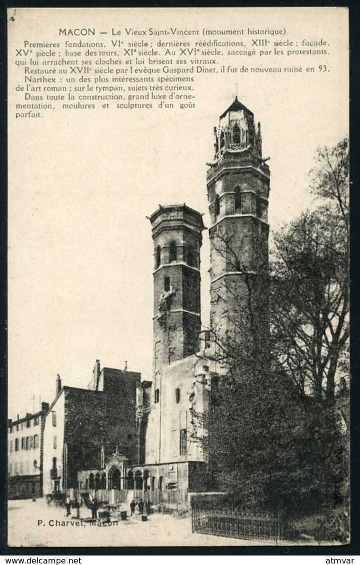 Mâcon (71) - Saône-et-Loire / Le Vieux Saint Vincent, Church, église - Macon