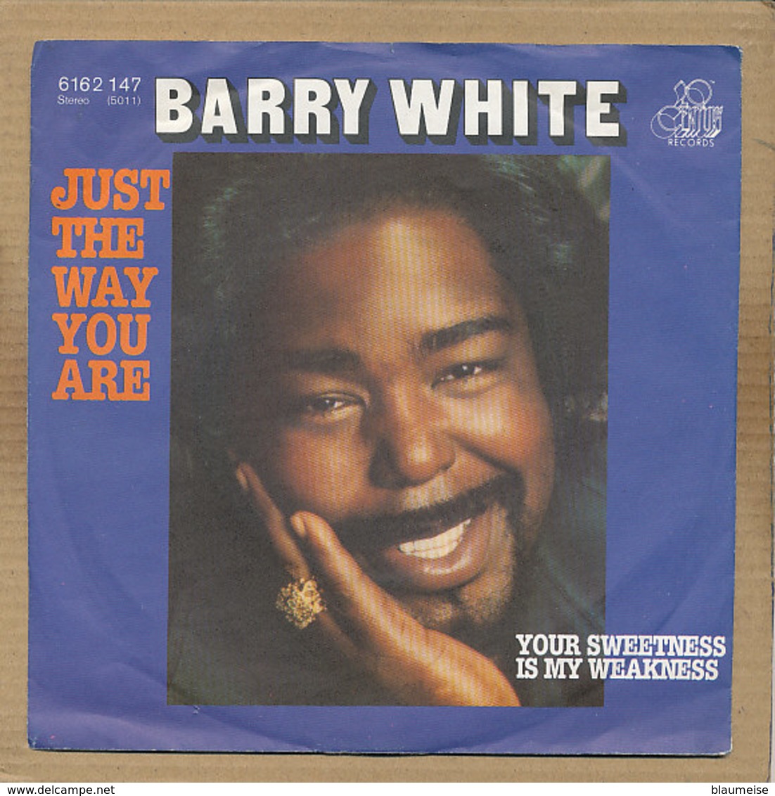 7" Single, Barry White, Just The Way You Are - Disco, Pop