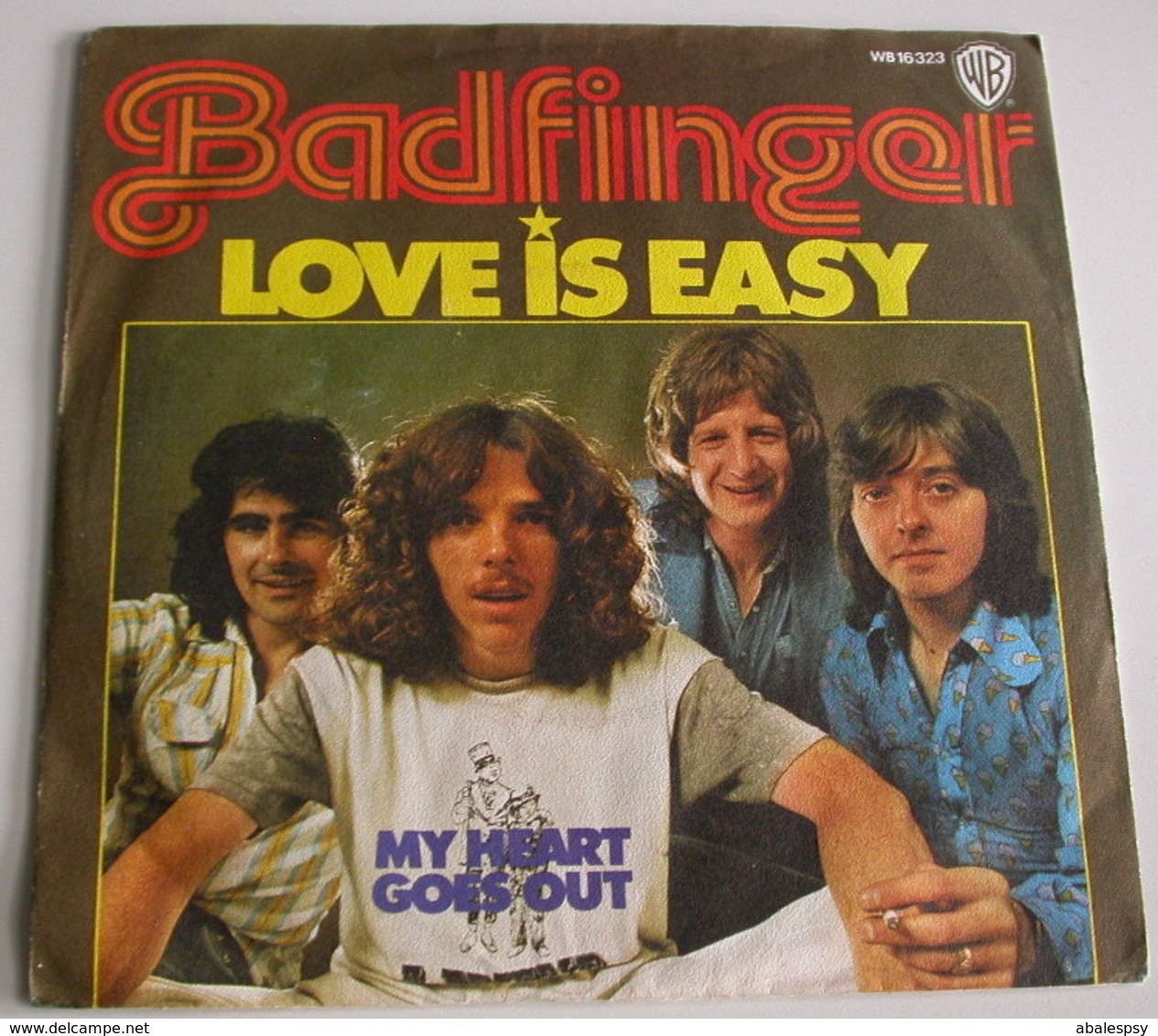 Badfinger Love Is Easy / My Heart Goes Out (Warner Bros. 16323 Germany) EX EX - Hard Rock & Metal