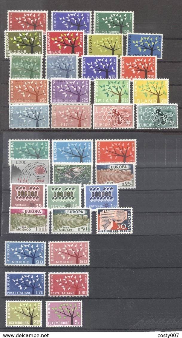 Lot 1962 Europa CEPT 37 Values MNH AC.706 - Sammlungen