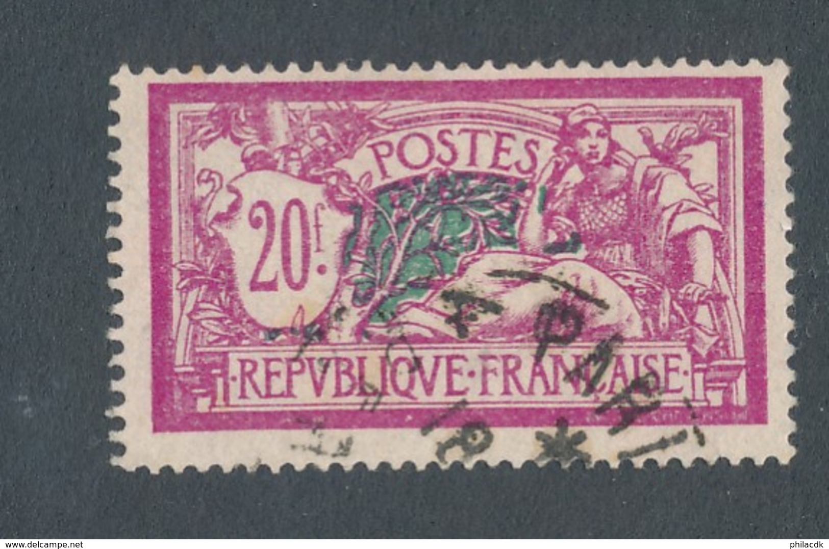 FRANCE - N°YT 208 OBLITERE - 1925/26 - COTE YT : 40€ - 1900-27 Merson