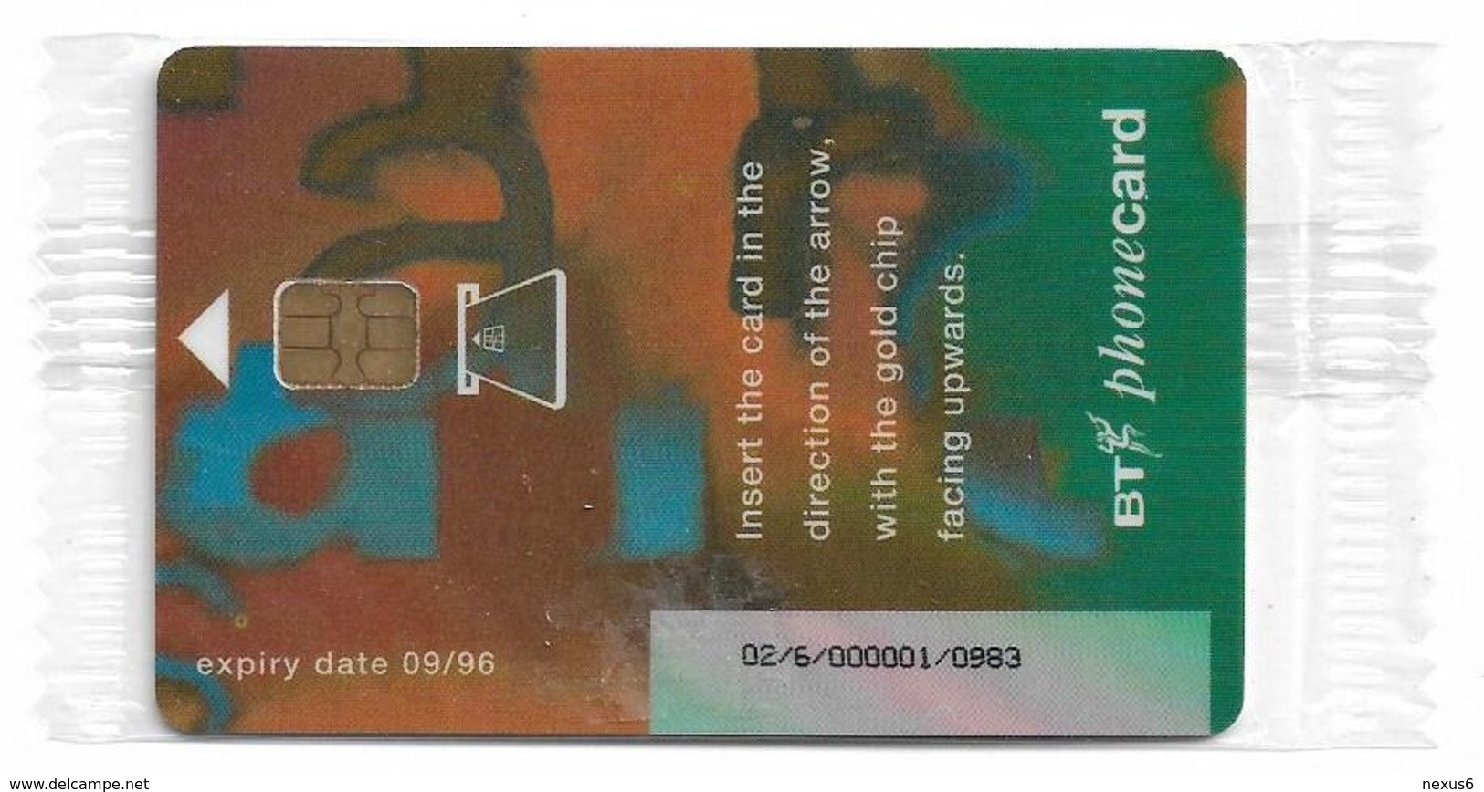 UK - BT - BCF - BETA Trial Card 50p, TRL017Aa - GPT1 (Siemens) Chip, Exp. 09.96, 4.000ex, NSB - BT Test & Trials