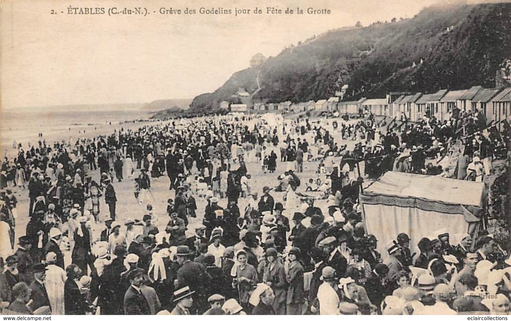 Etables Sur Mer         22       Grève De Godelins. Jour De La Grotte          (voir Scan) - Etables-sur-Mer