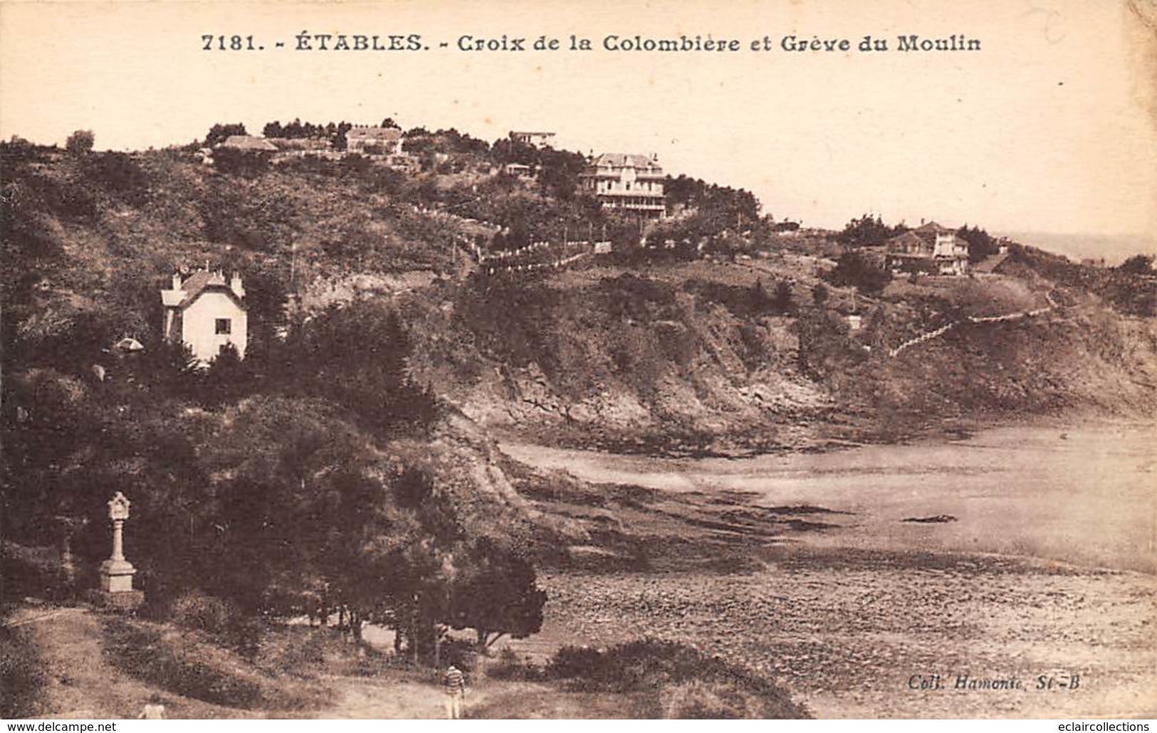 Etables Sur Mer         22       Croix De La Colombière  Et Grève Du Moulin    5      (voir Scan) - Etables-sur-Mer