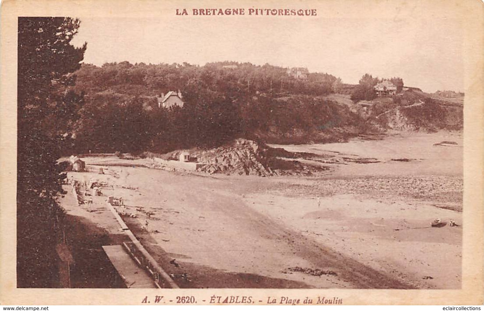 Etables Sur Mer         22       La Plage Du Moulin    4      (voir Scan) - Etables-sur-Mer