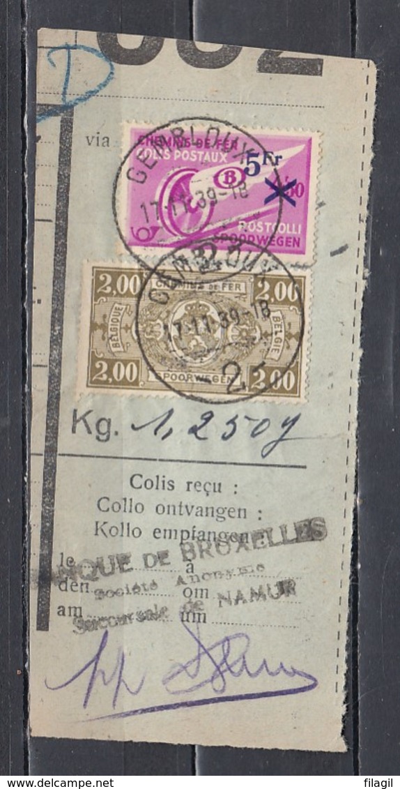 Fragment Met Stempel Gembloux -2- - Sonstige & Ohne Zuordnung