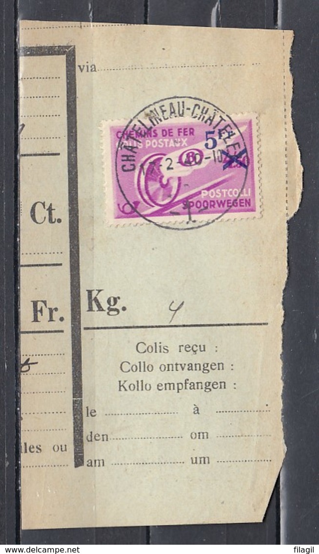 Fragment Met Stempel Chatelineau-Chatelet -1- - Sonstige & Ohne Zuordnung