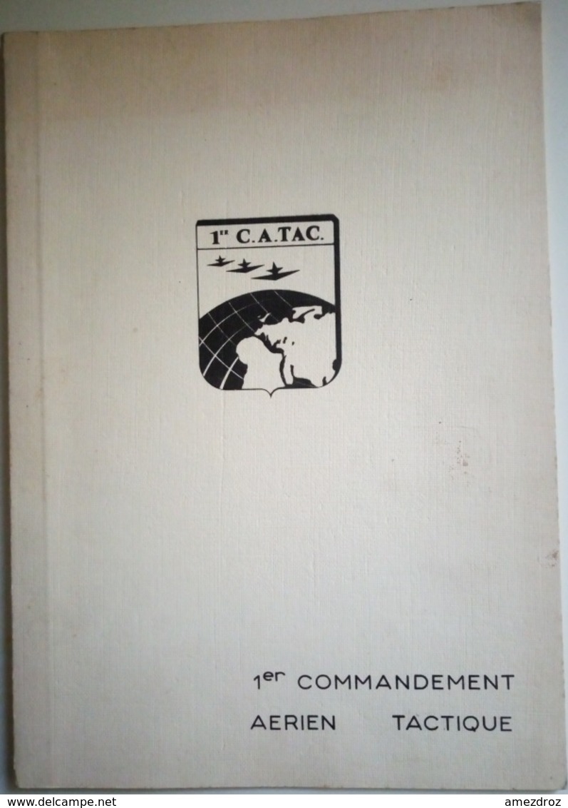 1er Commandement Aerien Tactique 1964 Non Paginé 23 Feuilles 12 Photos Noir Et Blanc - Aviation