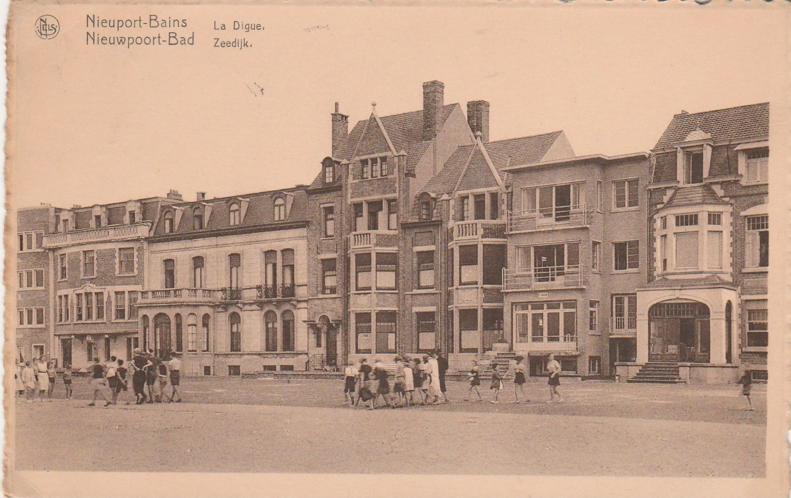 Nieuport Bains , Nieuwpoort Bad , : Zeedijk , La Digue - Nieuwpoort