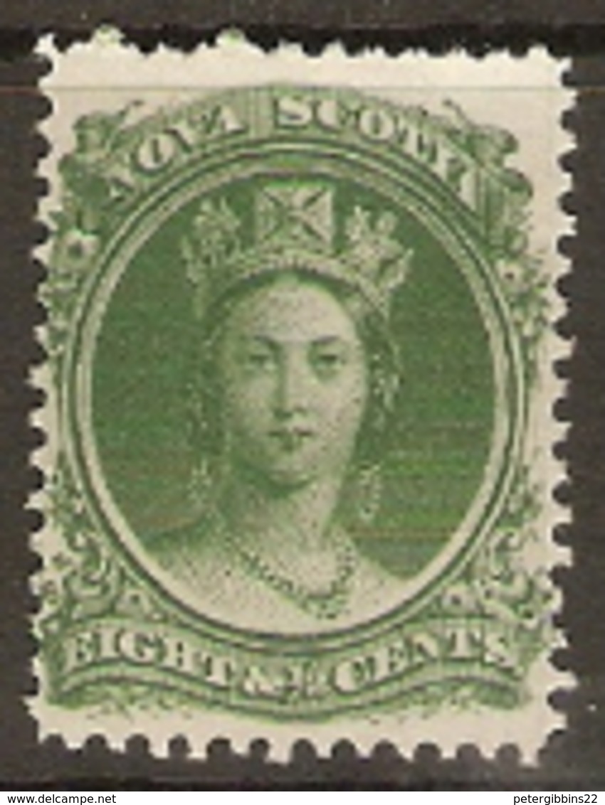 Nova Scotia   1860  SG 26  8,1/2c  Unmounted Mint - Nuovi