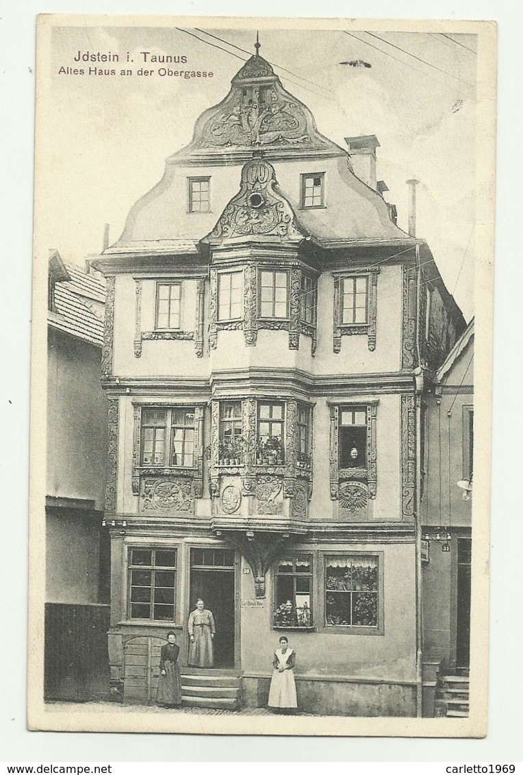 JDSTEIN I. TAUNUS - ALTES HAUS AN DER OBERGASSE   VIAGGIATA  FP - Rheingau