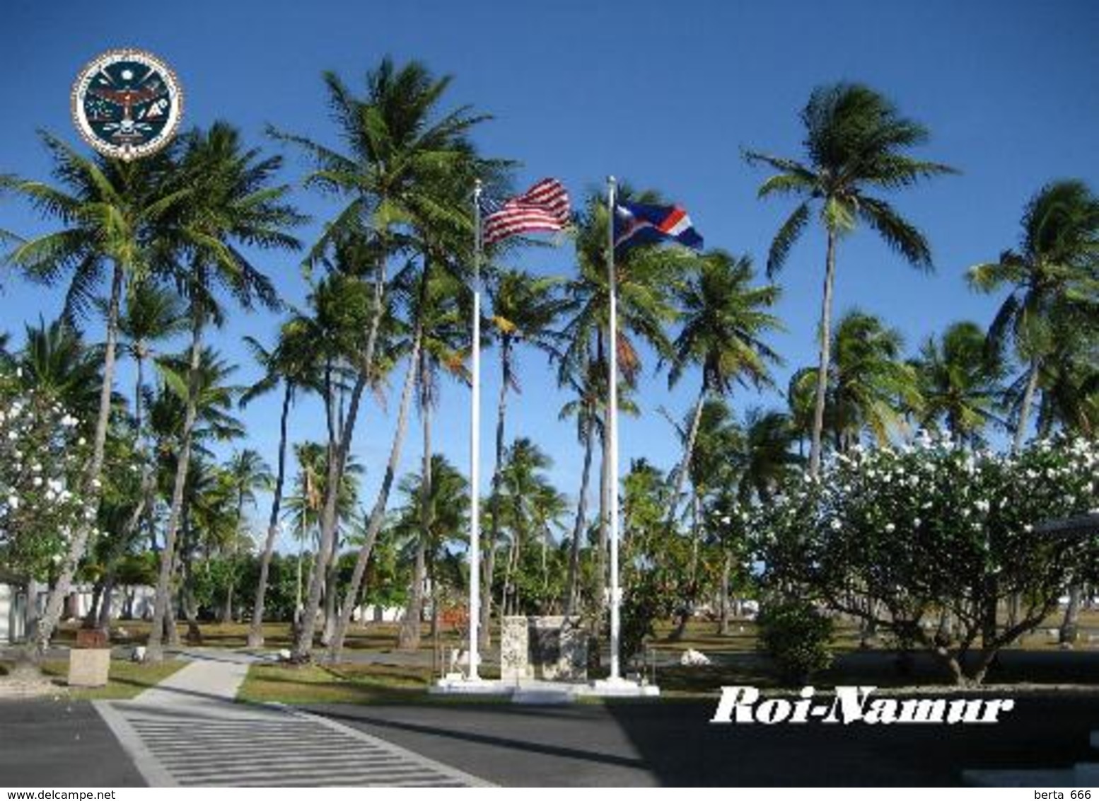 Marshall Islands Roi-Namur Island View New Postcard Marshallinseln AK - Marshall