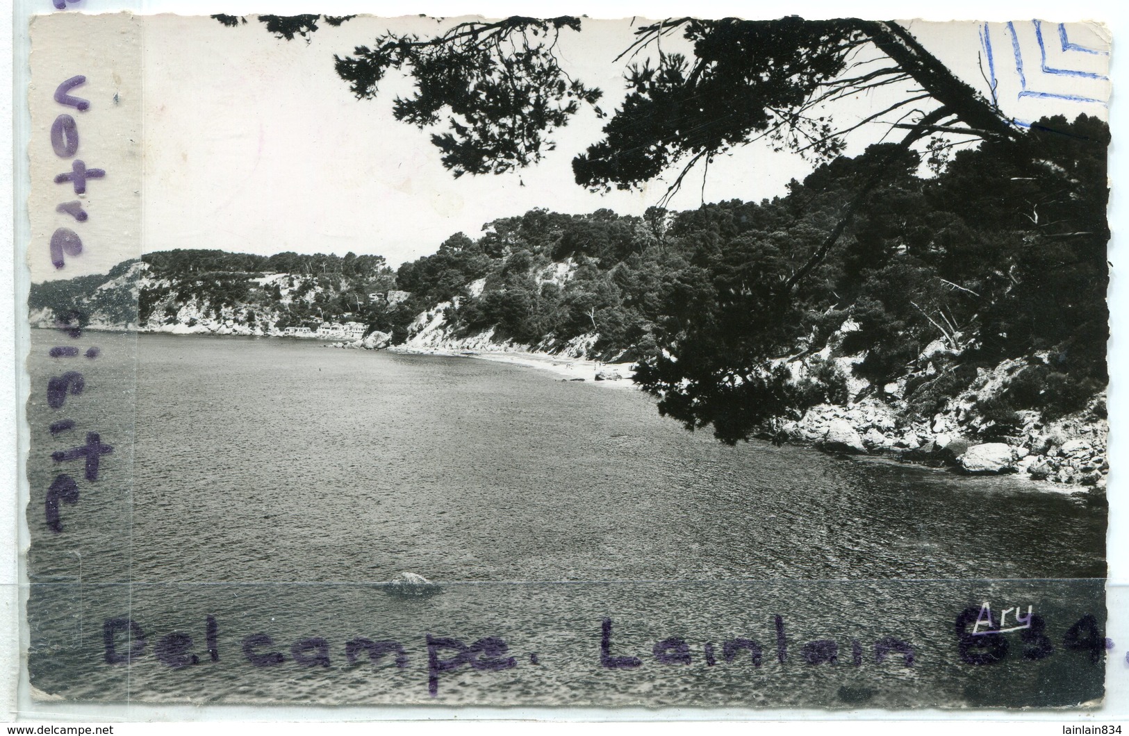 - LE PRADET - ( Var ), Plage De Monaco, Petit Format,  Glacée, écrite, Flamme, 1957, TBE, Scans.. - Le Pradet