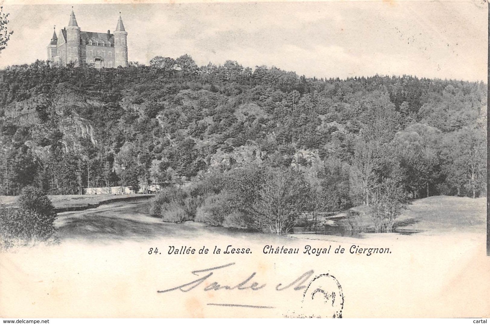 Vallée De La Lesse.  Château Royal De CIERGNON - Houyet