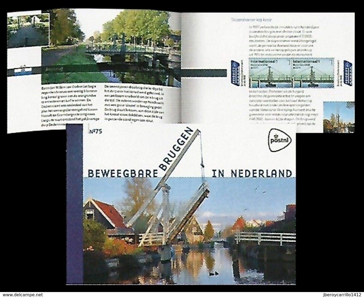 HOLANDA/ NETHERLANDS/ NEDERLAND/ NIEDERLANDE - EUROPA 2018-"PUENTES- BRIDGES - BRÜCKEN -PONTS"- PRESTIGE BOOK - 2018