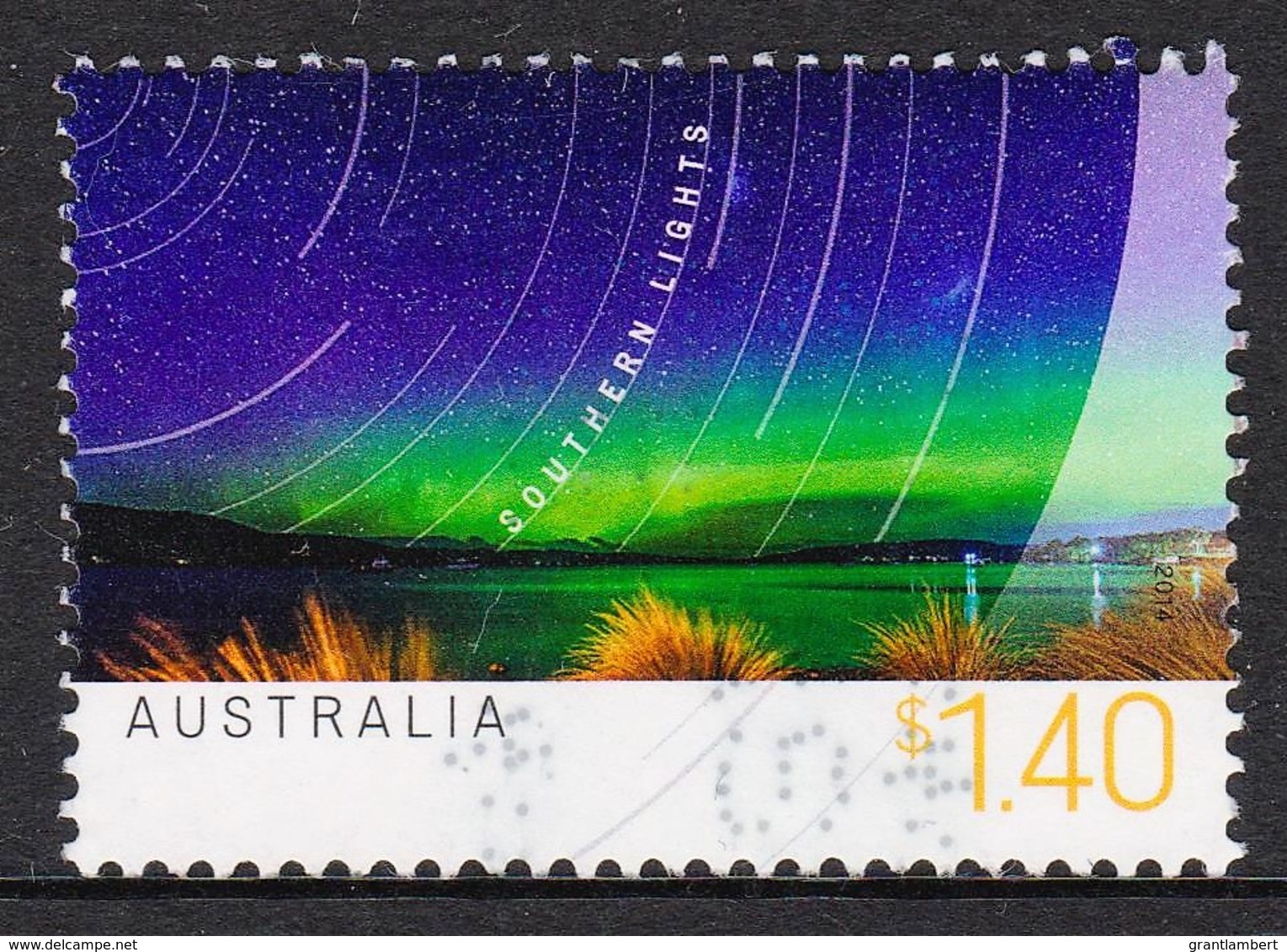 Australia 2014 Southern Lights Both $1.40 Used - Gebraucht
