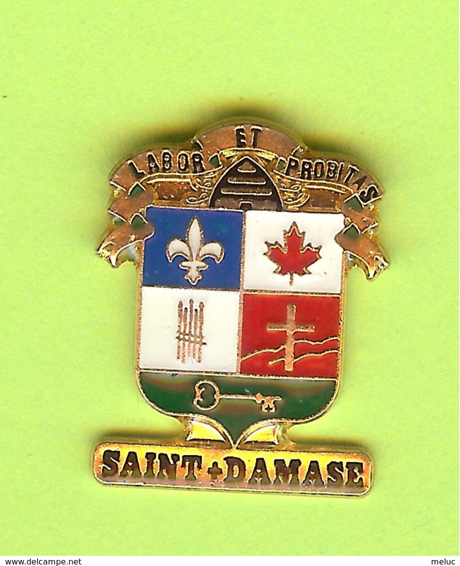 Pin's Ville Du Québec Saint-Damase - 7FF13 - Städte