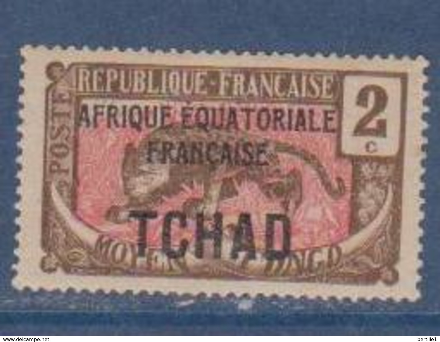 TCHAD         N°  YVERT  :  20   NEUF AVEC  CHARNIERES      (  CH 2/33 ) - Unused Stamps