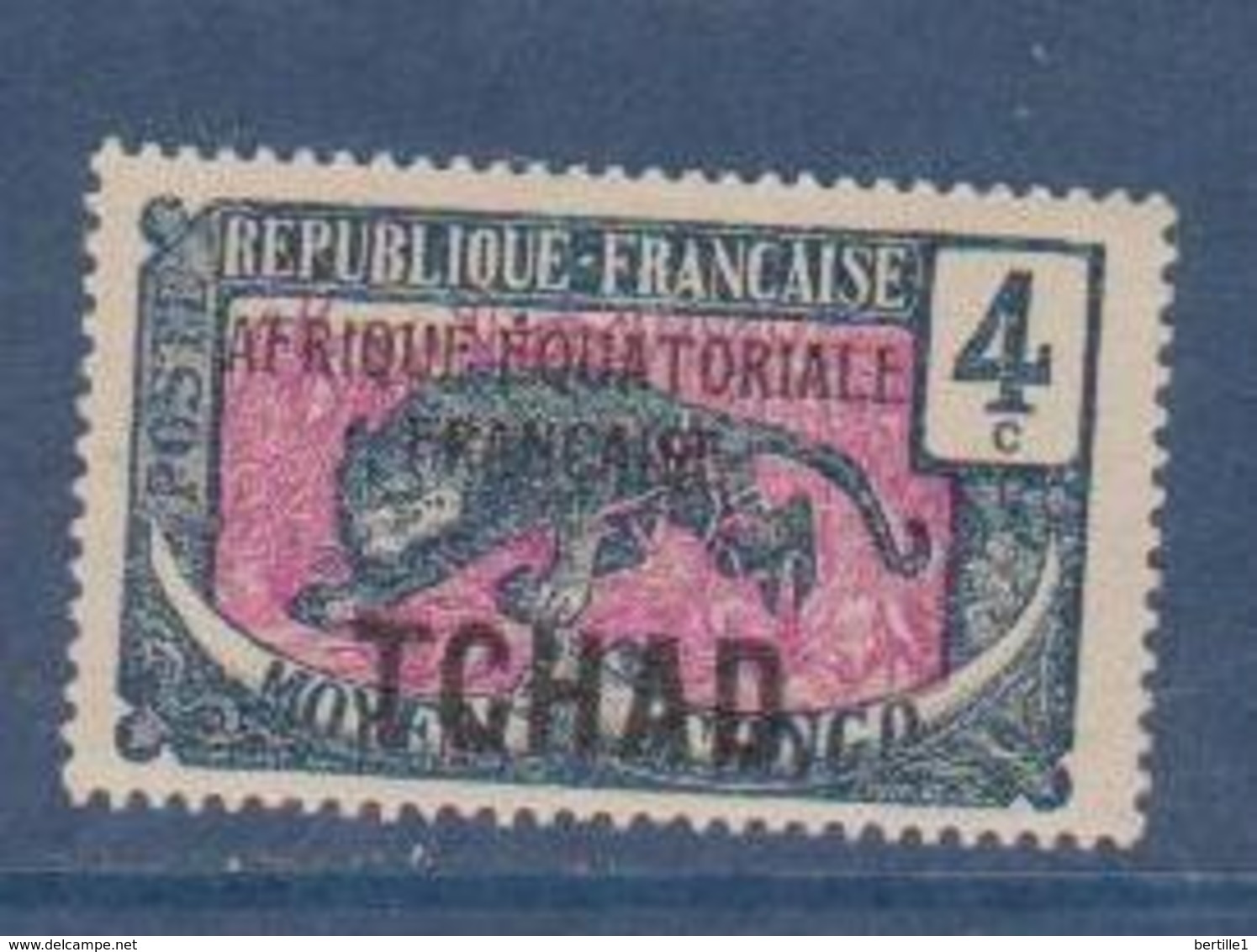 TCHAD         N°  YVERT  :  21   NEUF AVEC  CHARNIERES      (  CH 2/33 ) - Unused Stamps