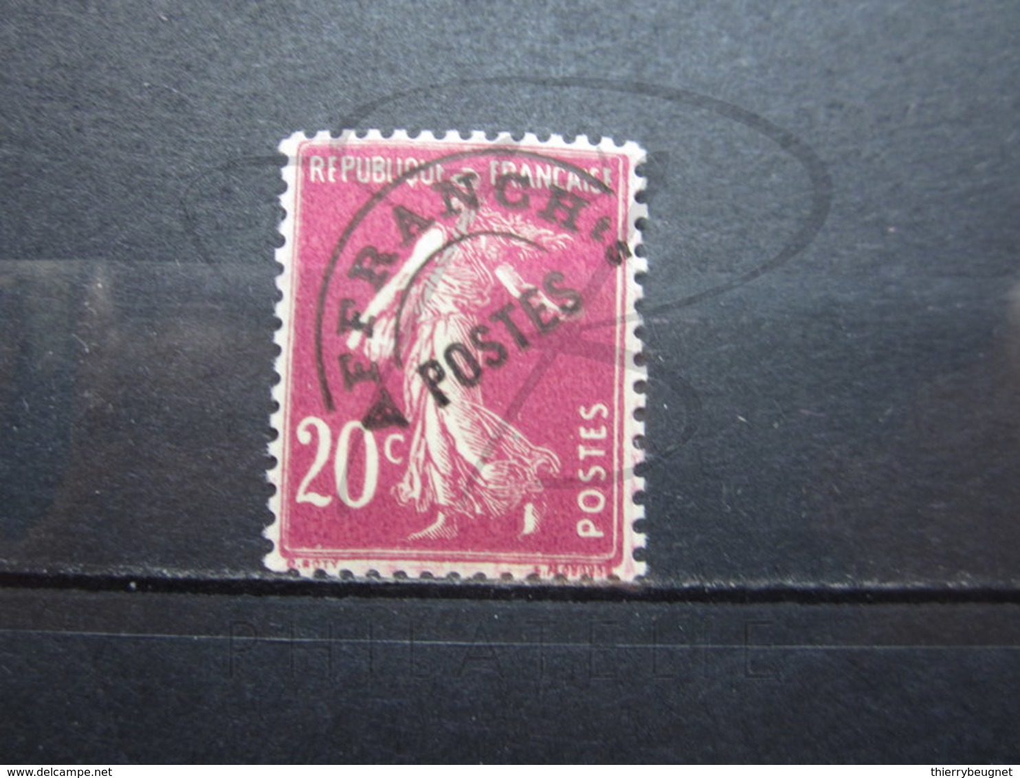 VEND BEAU TIMBRE PREOBLITERE DE FRANCE N° 55 , X !!! (b) - 1893-1947