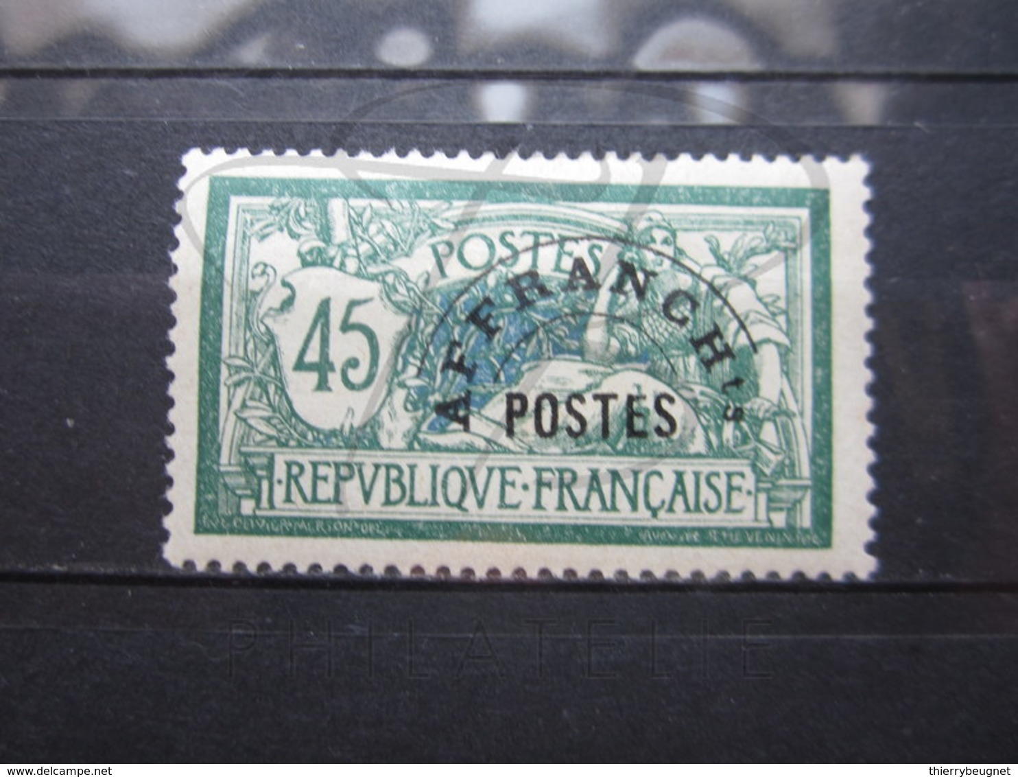 VEND BEAU TIMBRE PREOBLITERE DE FRANCE N° 44 , X !!! (b) - 1893-1947