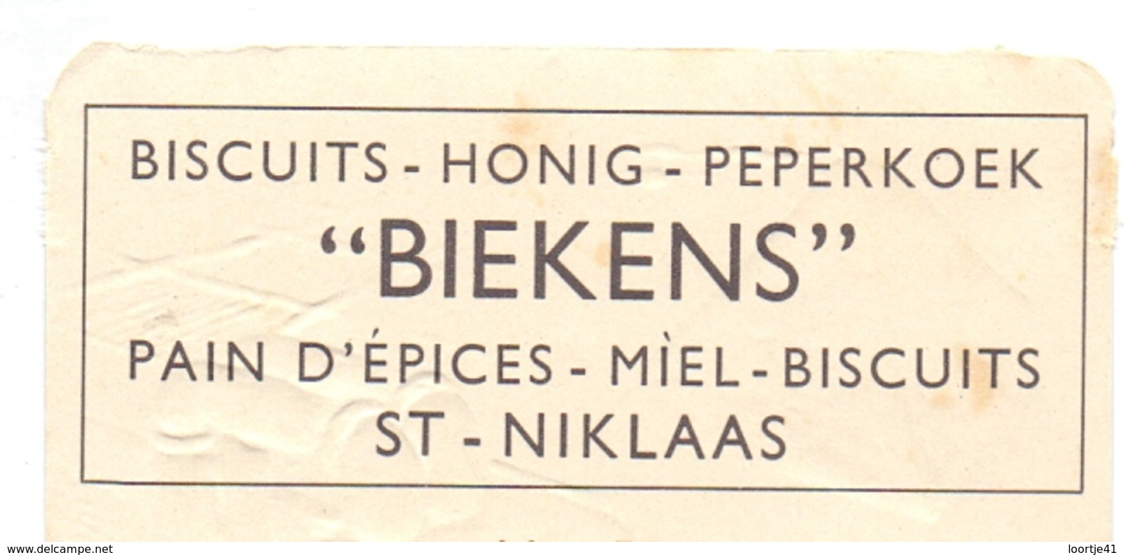 Chromo - Biscuits Honing Peperkoek Biekens - Sint Niklaas - De Zak Radio Telefoon - Radio Telephone De Poche - Other & Unclassified