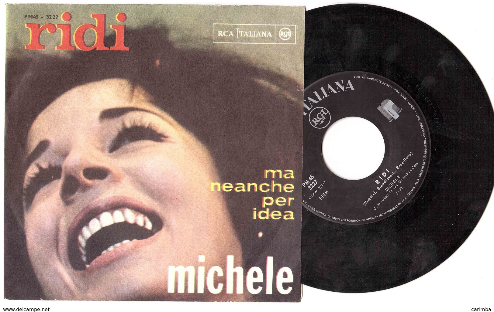 MICHELE RIDI   MA NEANCHE PER IDEA - Disco, Pop