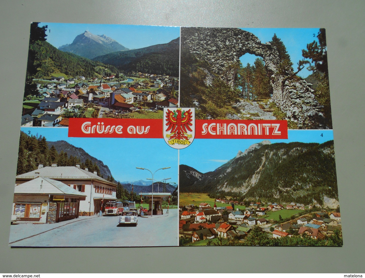 AUTRICHE TYROL TIROL GRÜSSE AUS SCHARNITZ - Scharnitz