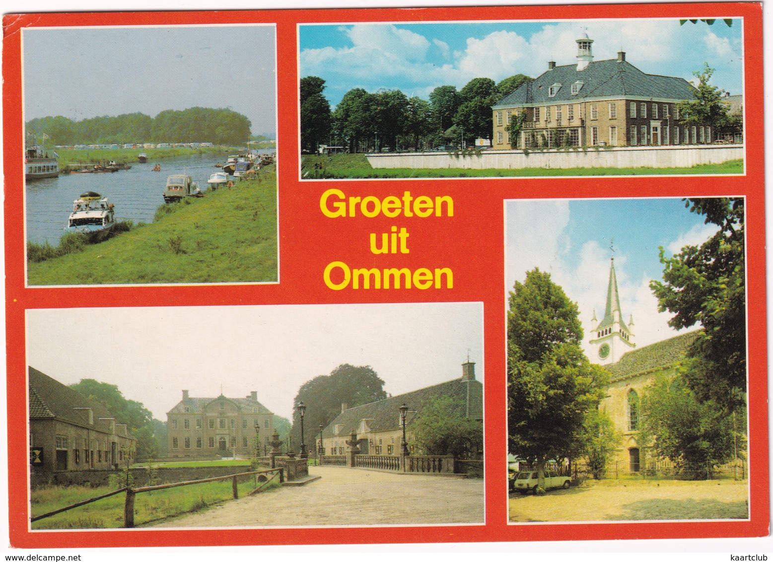 Groeten Uit Ommen - Vecht, Museum, Kasteel Eerde, Kerk - (Overijssel) - Ommen