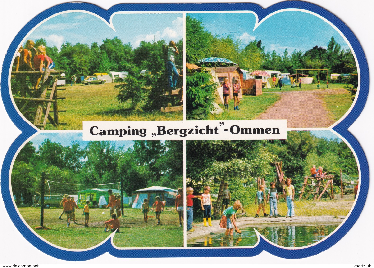 Ommen - Camping 'Bergzicht', Dalmsholterweg 6 - Bungalowtenten, Speelplas, Sport - (Overijssel) - Ommen