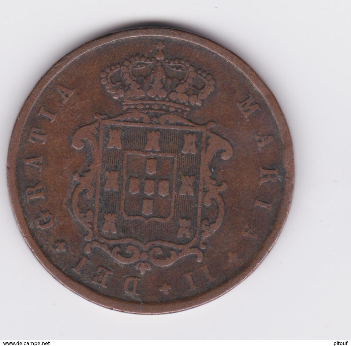 X Réis  1853 TTB - Portugal